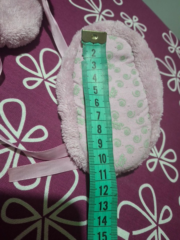 Kız bebek için Pembe Peluş patik - Görsel 3