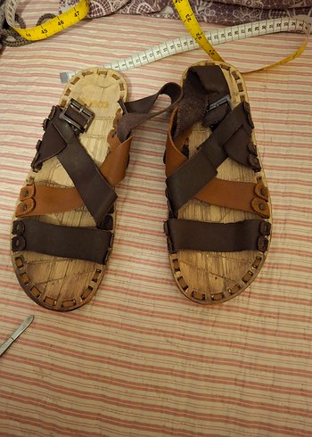 tanca erkek deri Sandalet - Görsel 4