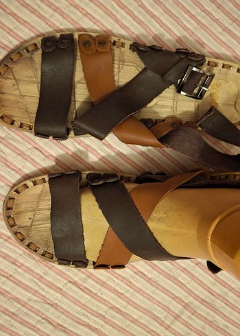 tanca erkek deri Sandalet - Görsel 2