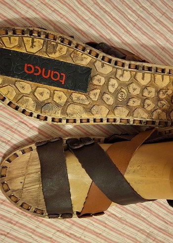 tanca erkek deri Sandalet - Görsel 3