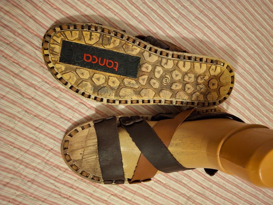 tanca erkek deri Sandalet - Görsel 3