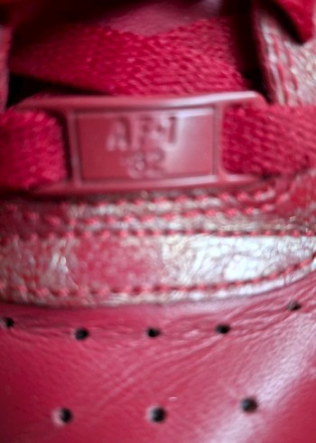 nıke aır force Kırmızı Beyaz - Görsel 7