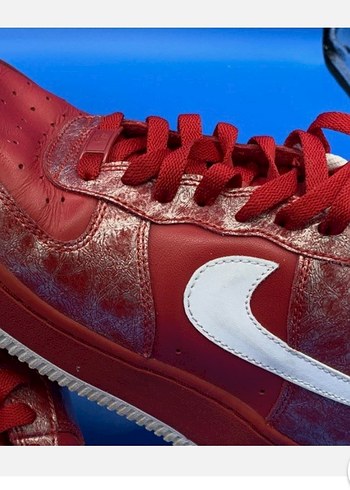 nıke aır force Kırmızı Beyaz - Görsel 4