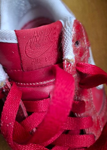 nıke aır force Kırmızı Beyaz - Görsel 6