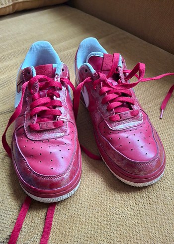 nıke aır force Kırmızı Beyaz - Görsel 3