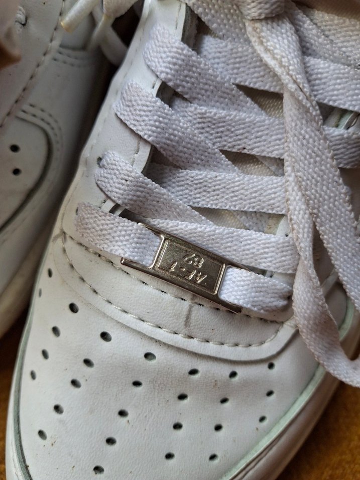 Nike Air Force 1 Beyaz Kadın erkek Spor Ayakkabı - Görsel 4