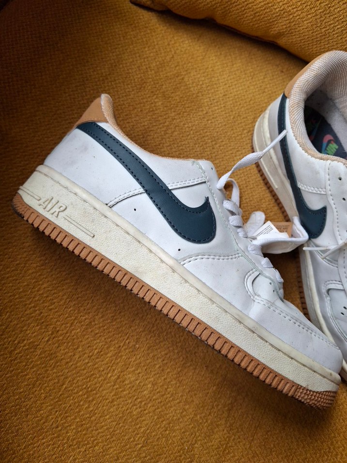 Nike Air Force 1 Beyaz Kadın erkek Spor Ayakkabı - Görsel 5