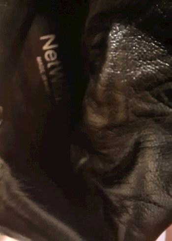 network Tokalı Siyah Deri Biker Kadın Bot - Görsel 9