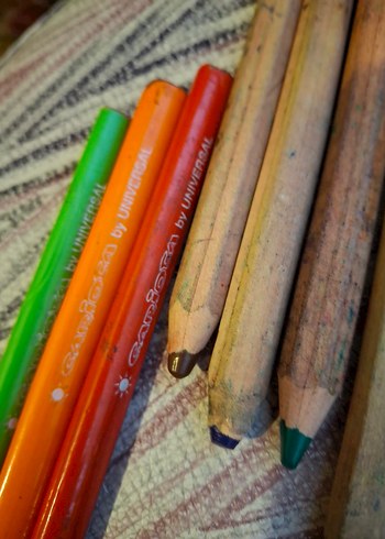 Çok Renkli Kurşun Kalem Seti - Görsel 4