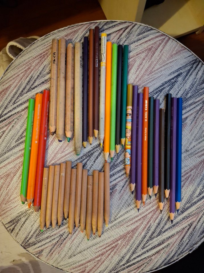 Çok Renkli Kurşun Kalem Seti - Görsel 5