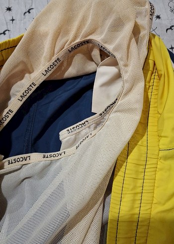 Sarı Lacivert Mini Erkek Deniz Şortu - Görsel 7