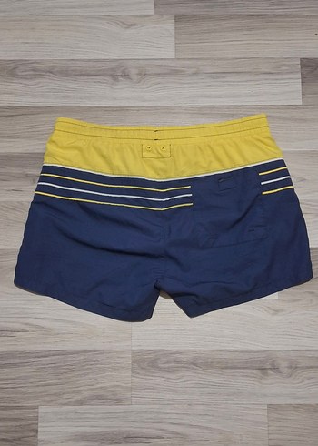 Sarı Lacivert Mini Erkek Deniz Şortu - Görsel 2