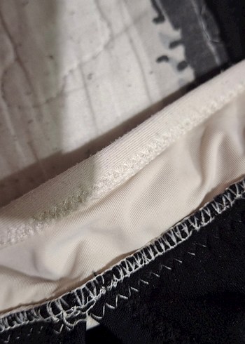 Siyah Bel Detaylı Mini Kadın Mayokini - Görsel 9