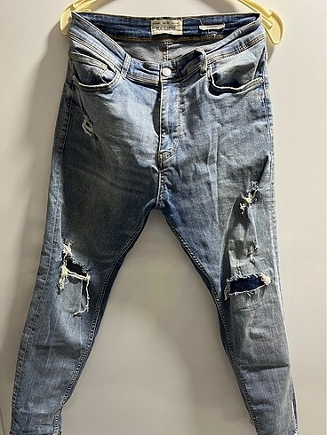 Pull-bekar erkek kot pantalon 32 beden