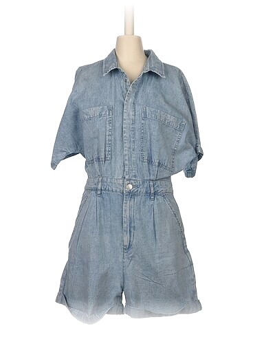 Vintage Love Kısa Tulum %70 İndirimli.