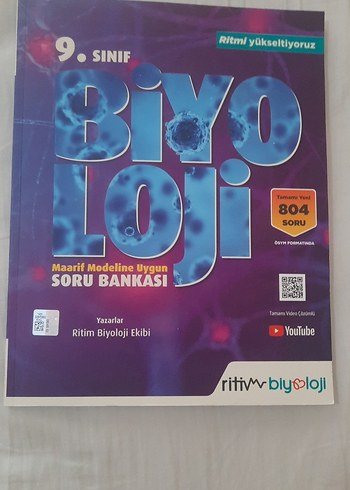9. Sınıf Biyoloji Soru Bankası - Ritim