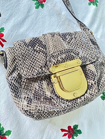 Michael Kors yılan deri çanta