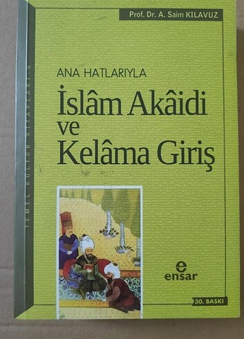 İSLAM AKAİD VE KELAMA GİRİŞ 