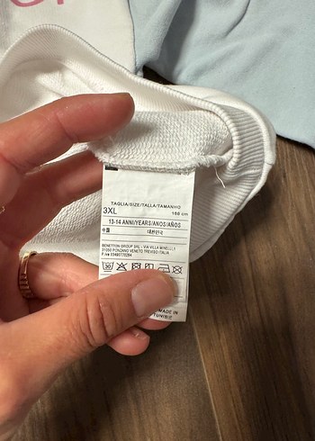 Benetton Benetton Yumuşak Kumaş Sweatshirt ve Eşofman Takımı
