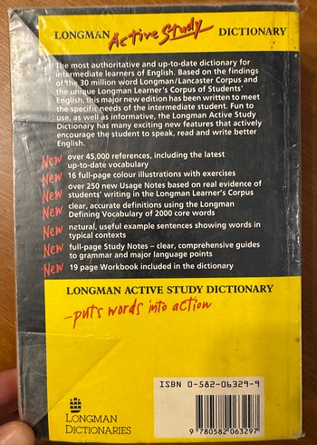 Longman İngilizce Aktif Çalışma Sözlüğü - Görsel 3