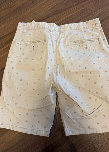 Koton Düğmeli Bej Erkek Şort - Görsel 3