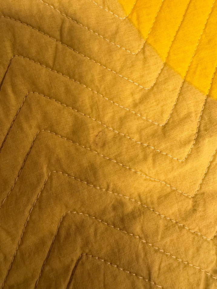 Pastel Renkli Dalga Desenli Yatak Örtüsü - Görsel 5