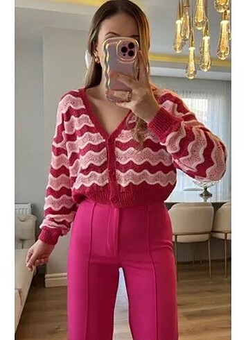 l Beden pembe Renk Pembe kazak vintage kazak
