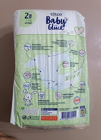 Diğer Baby Glück Bebek Bezi 2 Beden 42 Adet