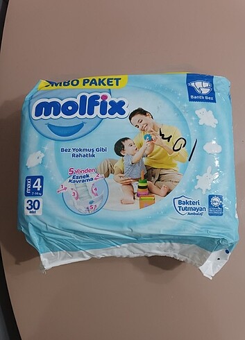 Molfix Molfix Bebek Bezi 4 Beden 30 adet