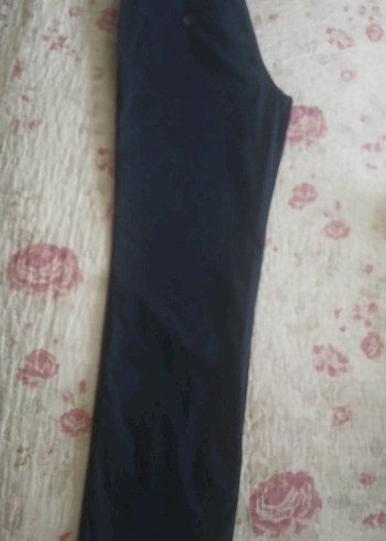 Erkek Cashmere Lacivert Regular Fit Ofis Pantolonu - Görsel 4