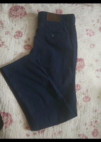 Erkek Cashmere Lacivert Regular Fit Ofis Pantolonu - Görsel 2