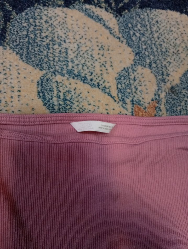 Kız Çocuk Pembe Straplez Atlet - Görsel 2