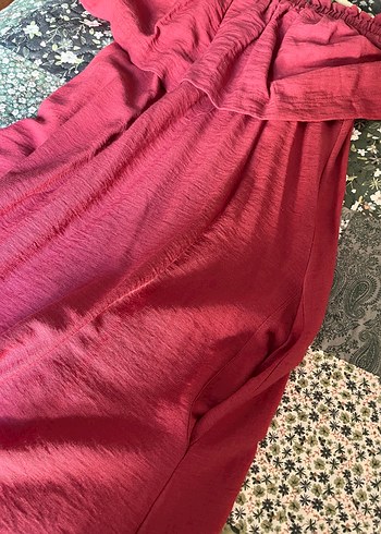 Madonna yaka elbise - Görsel 4