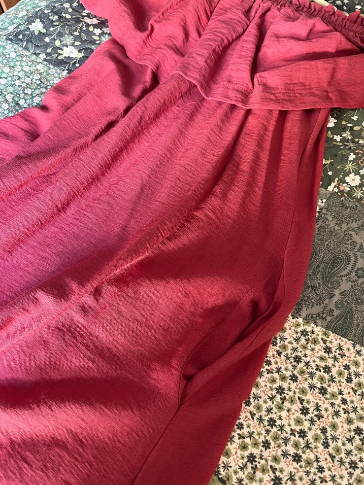 Madonna yaka elbise - Görsel 4