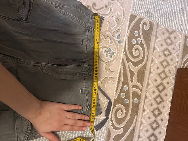 xs Beden y2k pull&pear uzun şort 32 beden