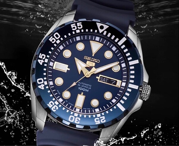 seiko mod sıfır tam kondisyonlu kutulu kordon hediyeli