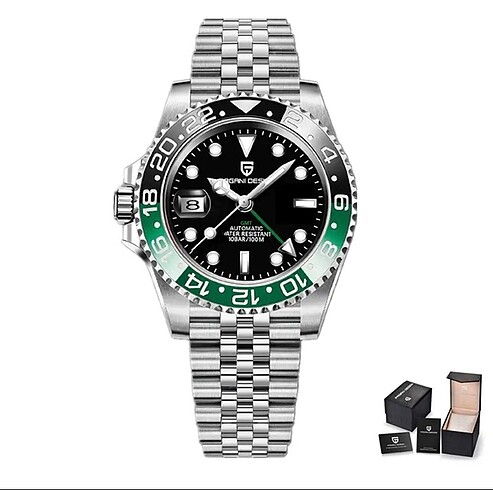 Pagani Design GMT Jubile Sprite modeli Otomatik Sıfır Tam set
