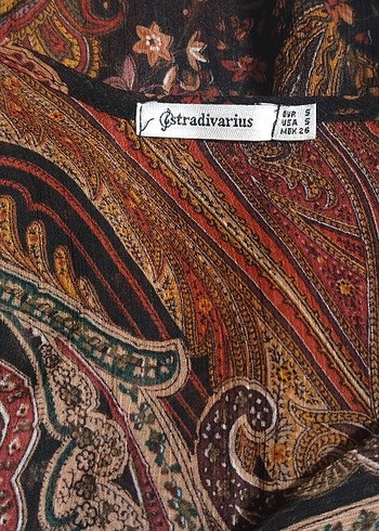Stradivarius Paisley Desenli Sal