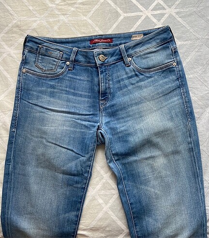 30 Beden Mavi Vintage Jean pantolon