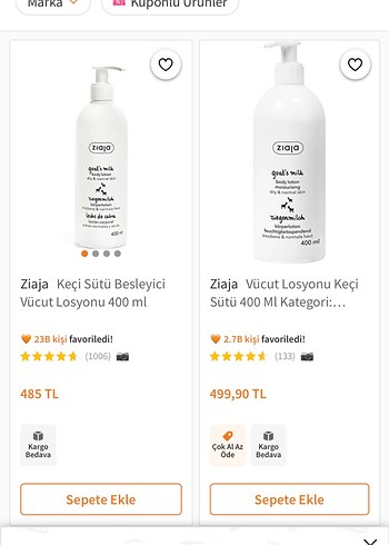 Diğer Ziaja Keçi Sütü Vücut Losyonu 400 ml