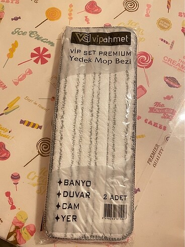 Vip Ahmet Vip Ahmet Mop Temizlik Seti Yedek Bez 2?li
