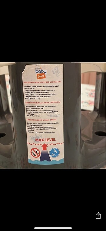 BabyJem Babyjem Önden Açılır Banyo ve Mama Oturağı