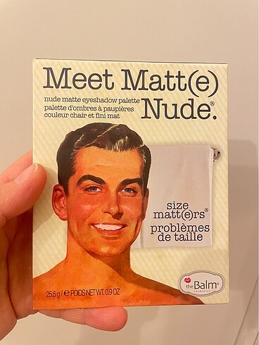 The balm nude far paleti