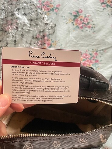 Beden kahverengi Renk Pierre cardin sırt çantası