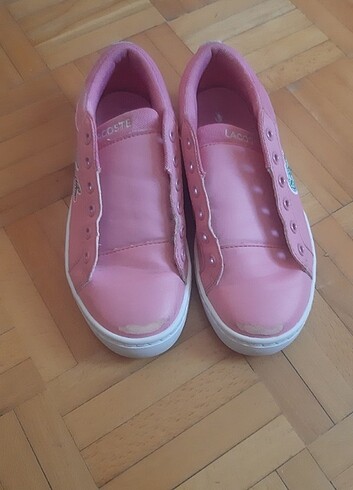 Kız çocuk orginal lacoste ayakkabı - Görsel 4