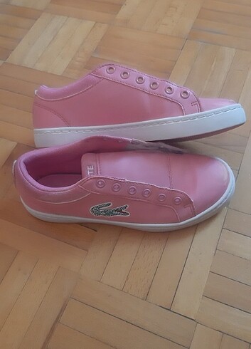 Kız çocuk orginal lacoste ayakkabı - Görsel 5