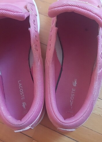 Kız çocuk orginal lacoste ayakkabı - Görsel 8