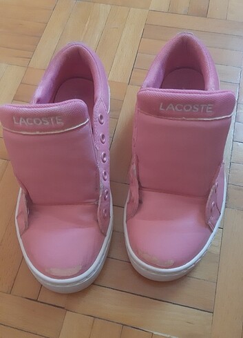 Kız çocuk orginal lacoste ayakkabı - Görsel 11