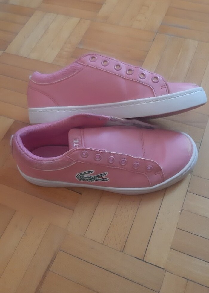 Kız çocuk orginal lacoste ayakkabı - Görsel 5