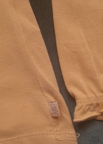 Kız Çocuk Sarı Uzun Kollu Tişört - Görsel 5